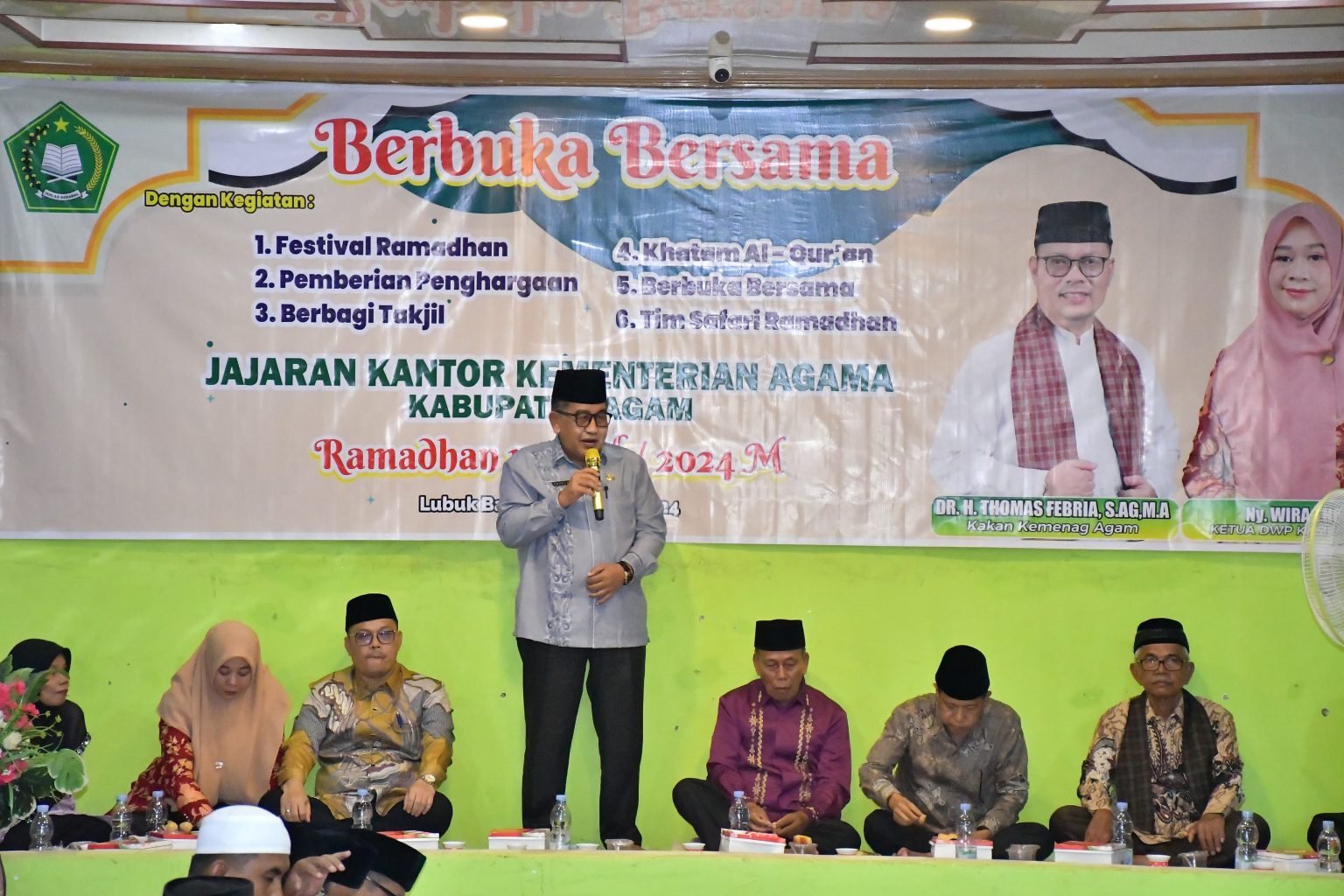 Bupati Agam Buka Bersama Dengan Jajaran Kemenag Pererat Silahturahmi