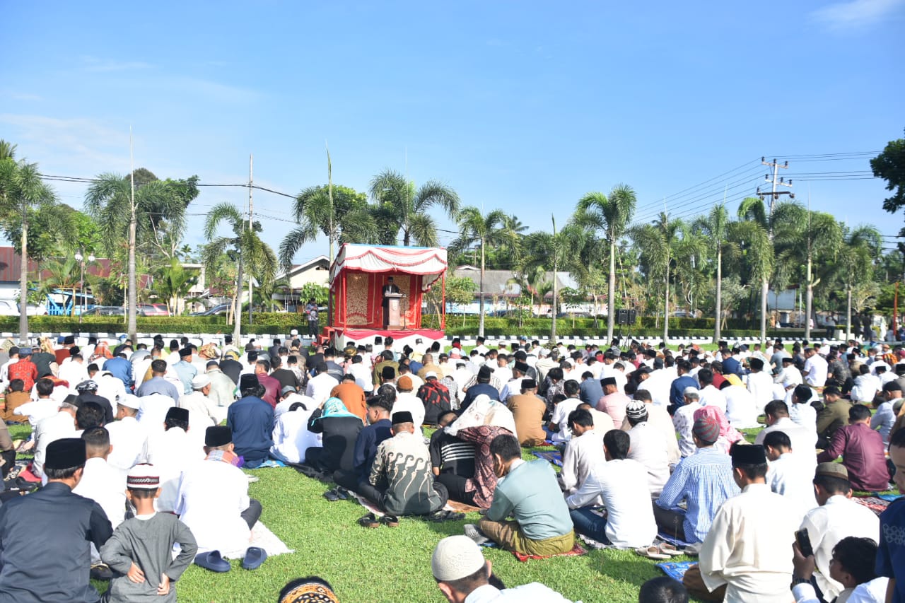 Bupati Andri Warman Sampaikan Kegiatan Pemerintah Kabupaten Agam Selama Ramadan 1445 H