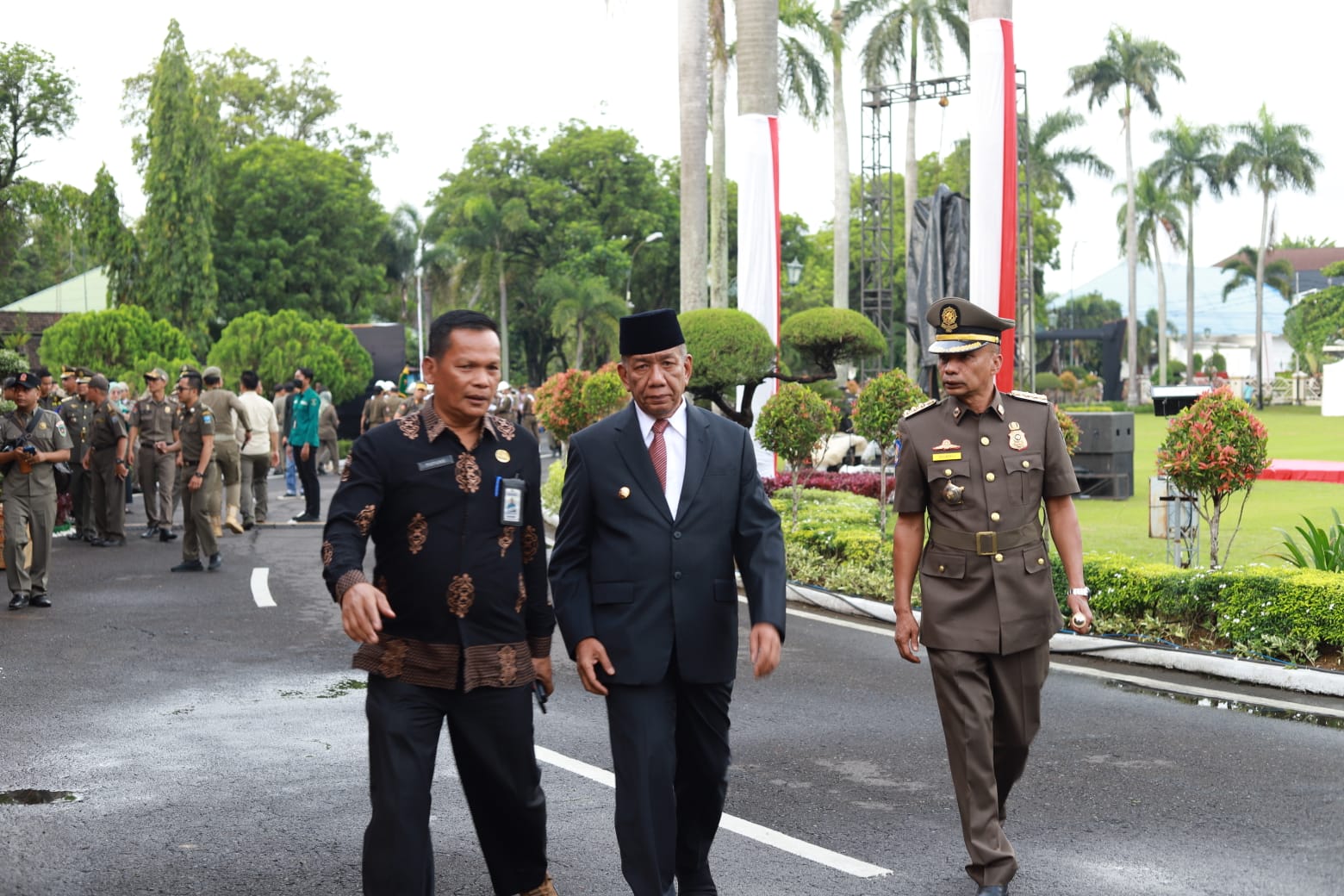 Bupati Pesisir Selatan Rayakan HUT Satpol PP dan Satlinmas Tingkat Nasional