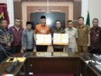 Gubernur Sumbar Mahyeldi Pimpin Tandatangan Kerja Sama Pemprov dan Empat Kabupaten/Kota Terkait Pengelolaan Sampah