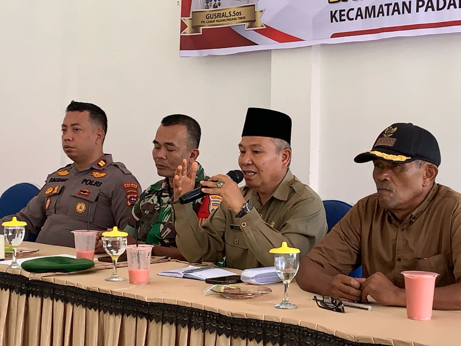 Pemerintah Kecamatan Padang Panjang Timur Minta Kampung Siaga Bencana Tingkatkan Kewaspadaan