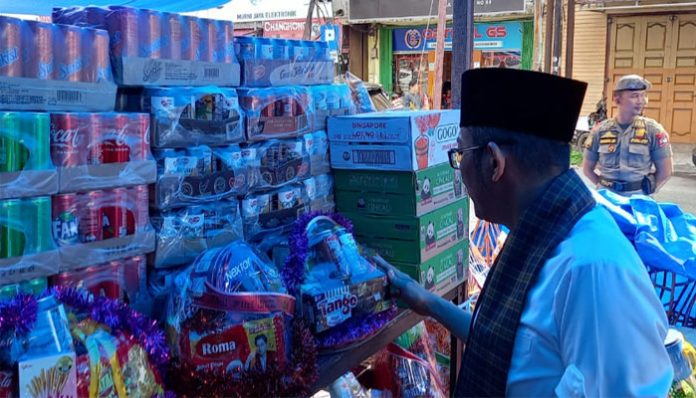 Wali Kota Padang Hendri Septa Lakukan Sidak ke Swalayan Demi menjaga Keamanan Parsel Lebaran