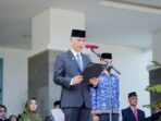 Hari Pendidikan Nasional Tahun 2024, Pemerintah Kabupaten Solok Gelar Apel Pagi di Lapangan Kantor Bupati Solok.