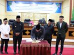 DPRD Padang Panjang Sahkan Perda Pertanggungjawaban Pelaksanaan APBD 2023