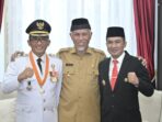 Gubernur Mahyeldi Terima Kunjungan Wako dan Wawako Padang Berakhir Masa Jabatan