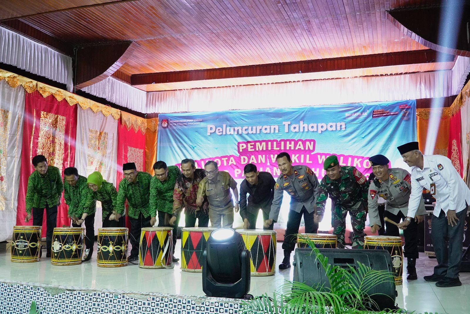 KPU Luncurkan Tahapan Pilkada Padang Panjang