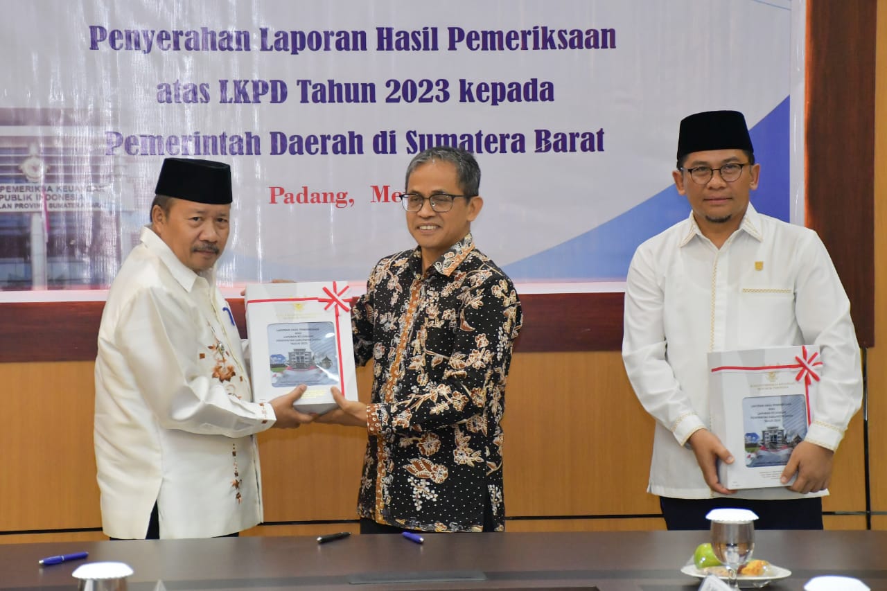 Pemerintah Kabupaten Agam Raih Wajar Tanpa Pengecualian yang Kesepuluh Kali