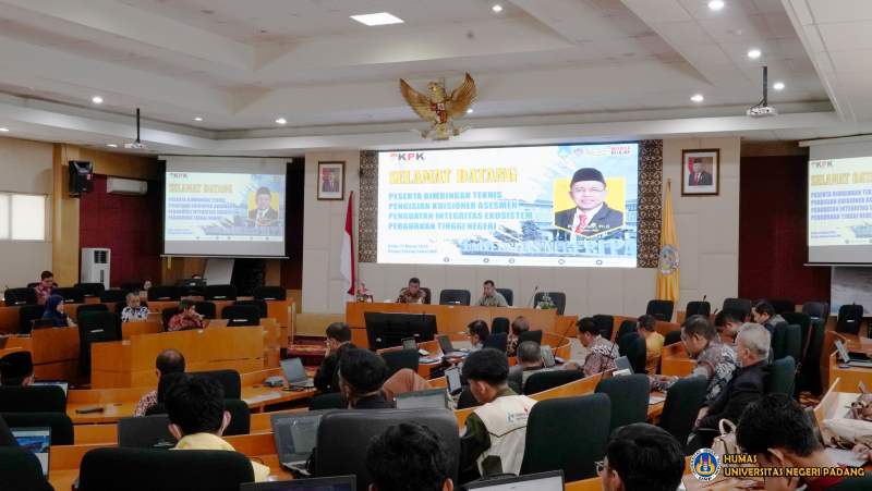 Program PIEPTN, Universitas Negeri Padang Gelar Bimtek Instrumen Pencegahan Korupsi