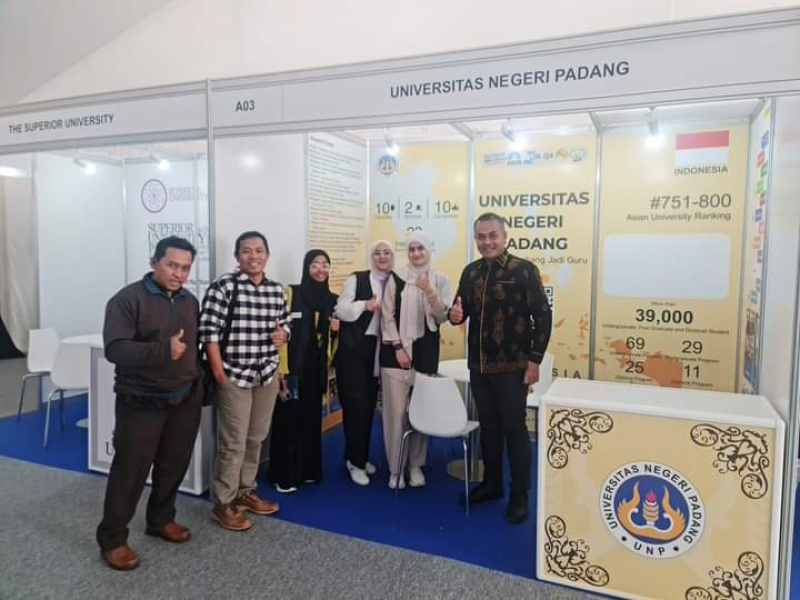 Universitas Negeri Padang Ikuti Pameran Kegiatan QS Higher Ed Summit: Middle East 2024 Uni Emirat Arab