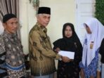 Disdikbud Padang Panjang Salurkan Bantuan Peduli Bencana Bagi Siswa Terdampak Banjir Bandang