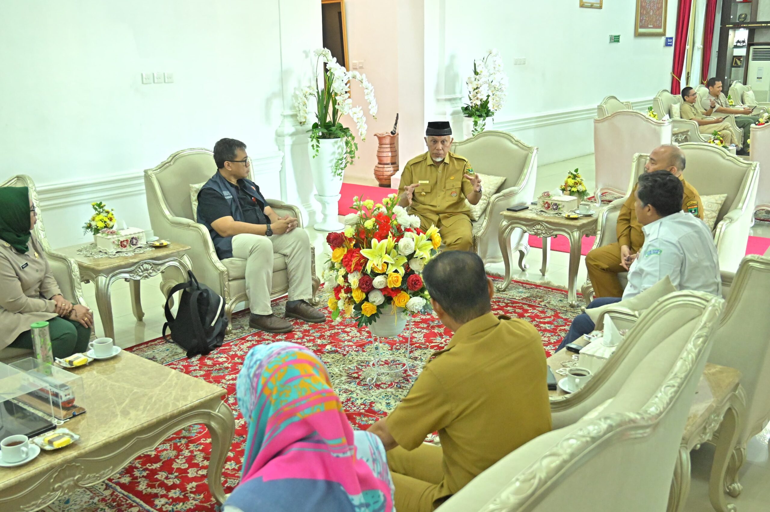 Gubernur Sumbar Mahyeldi Ansharullah Sambut Baik Rencana BNPB Memasang EWS Terintegrasi di Gunung Marapi