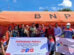 Kilang Pertamina Internasional Unit Dumai Berikan Bantuan Rp100 juta Kepada Korban Banjir Bandang dan Longsor di Kabupaten Agam