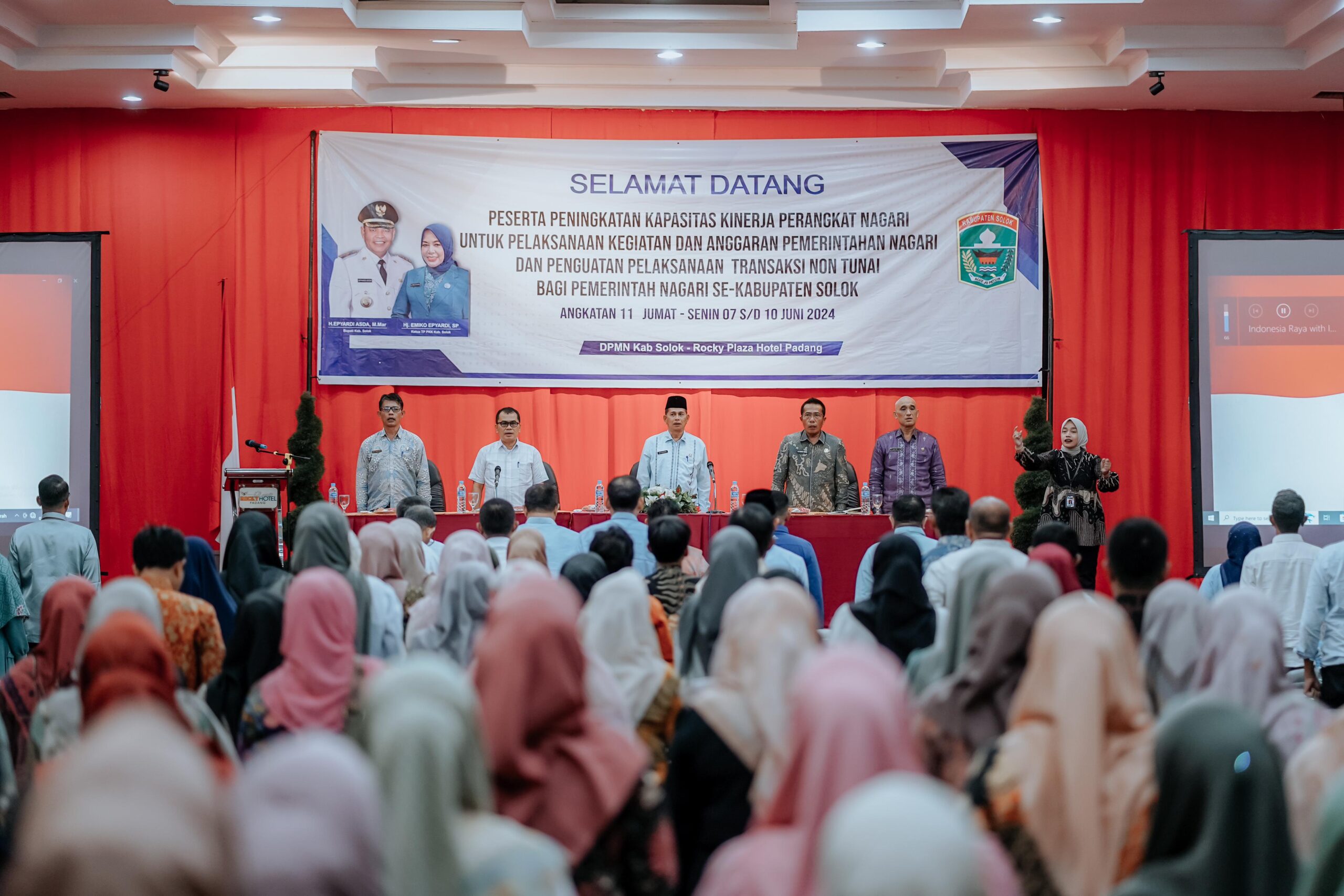 Pemkab Solok Gelar Pelatihan Peningkatan Kapasitas Perangkat Nagari Hindari Kesalahan Pengelolaan Keuangan