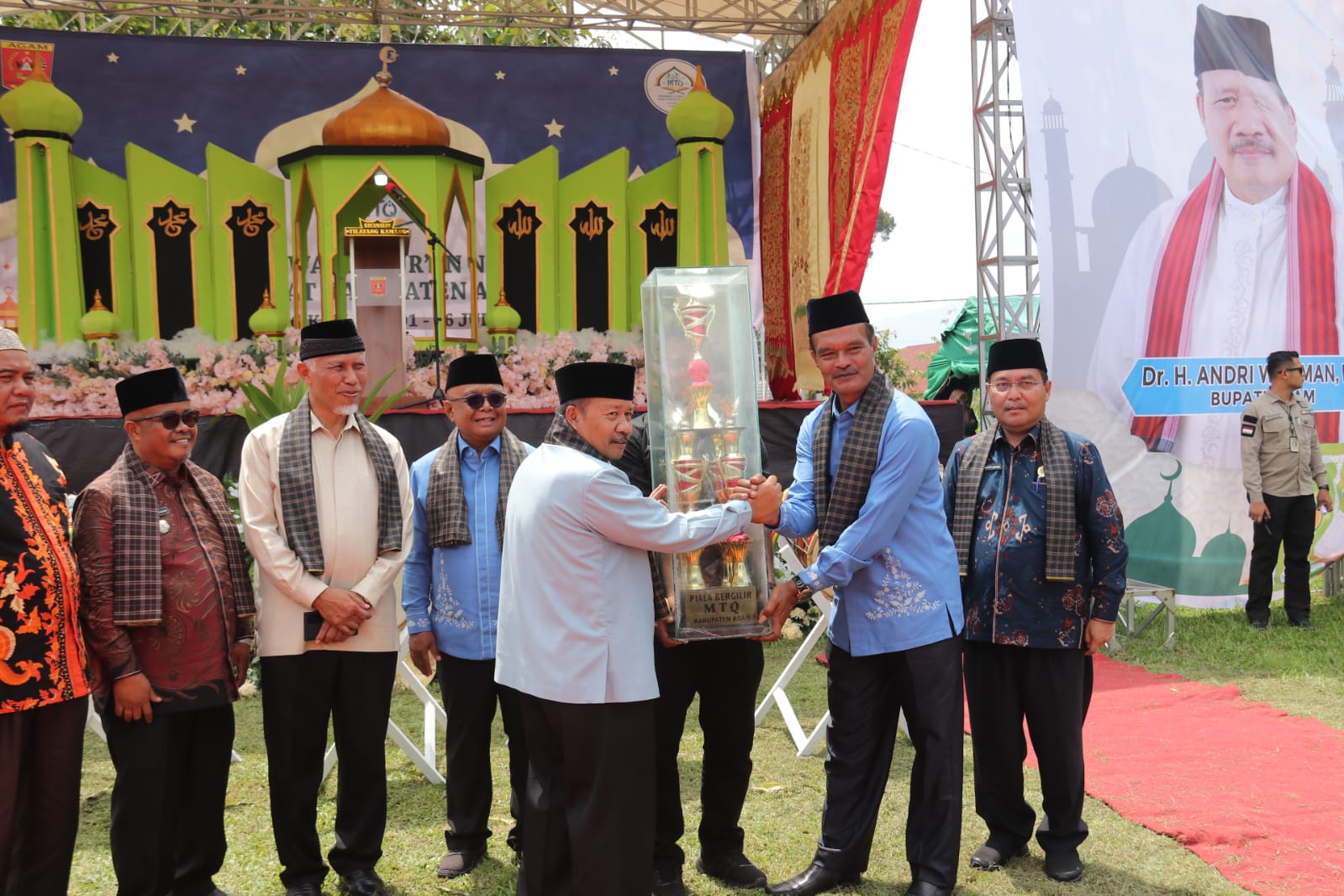 MTQ Nasional ke-XLI Tingkat Kabupaten Agam Berlangsung Semarak.