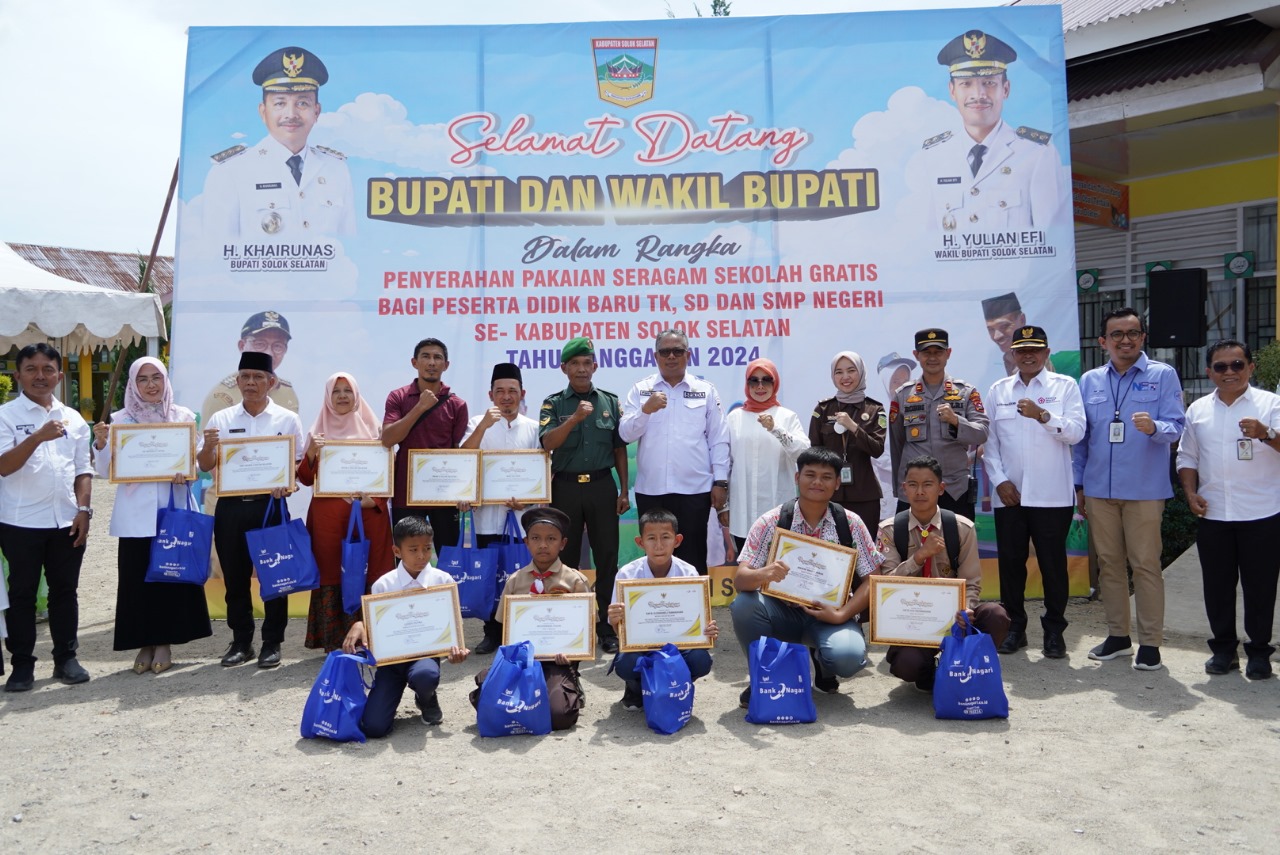 Pemerintah Kabupaten Solok Selatan Himbau Pelajar Aktif Menabung Siapkan Masa Depan