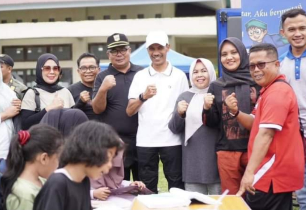 Pemerintah Salurkan Bantuan BAZNas Solok Selatan dalam Gelaran CFD di Sangir Batang Hari