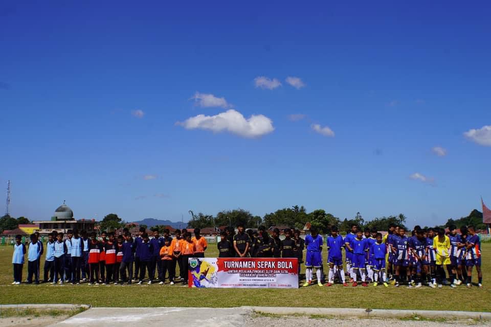 Pj Wako Padang Panjang Sonny Budaya Putra Buka Liga Pelajar Tingkat SLTP dan SLTA