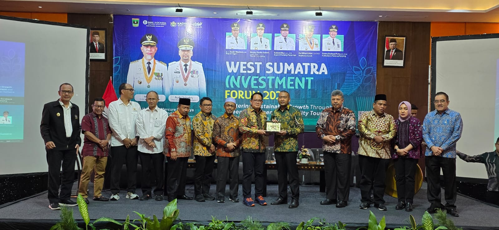 WSIF 2024, Bupati Agam Andri Warman Promosikan Keindahan Danau Maninjau dan Puncak Lawang