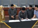 DPRD Padang dan Pemko Setujui KUA PPAS 2024 dan Perda RPJPD 2025-2045