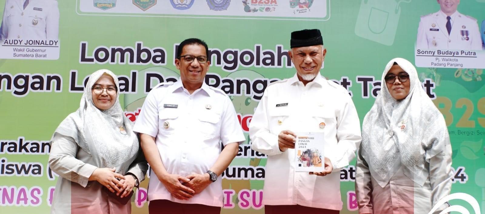 Gubernur Mahyeldi Luncurkan Program Genius di PDIKM, Sonny Budaya Putra : Edukasi Pentingnya Pangan Bergizi