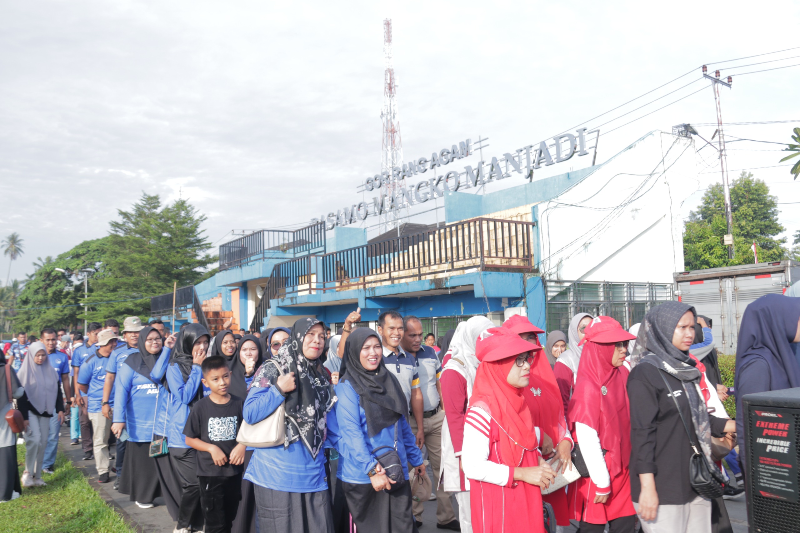 Pemerintah Kabupaen Agam Gelar Gerak Jalan Santai Peringati HUT RI ke-79