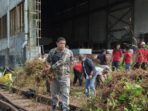 Pemerintah Kota Padang Panjang Goro Bersihkan Stasiun Kereta Api Sambut Galanggang Arang