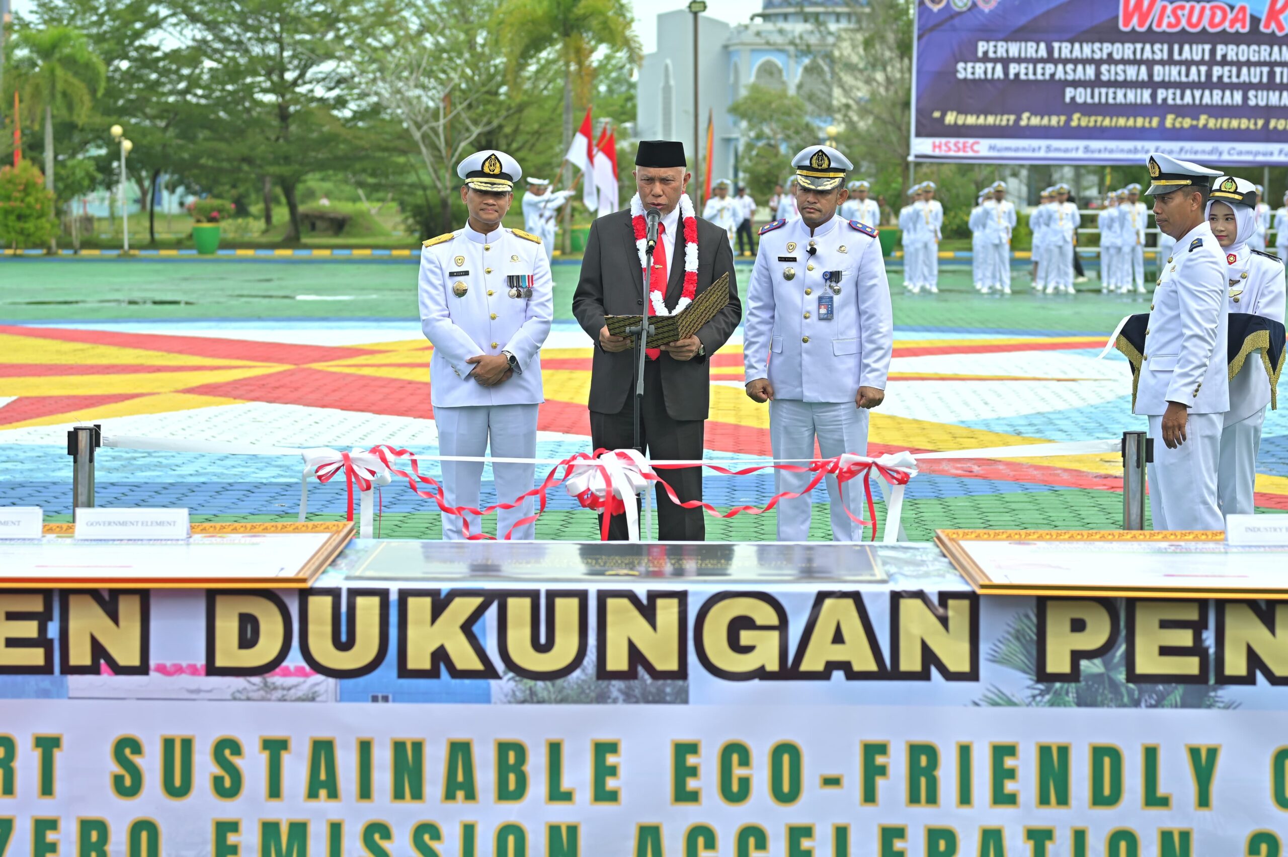 Wisuda Politeknik Pelayaran Sumbar, Gubernur Mahyeldi Sebut SDM Berkompeten Sangat Penting untuk Maksimalkan Potensi Kelautan