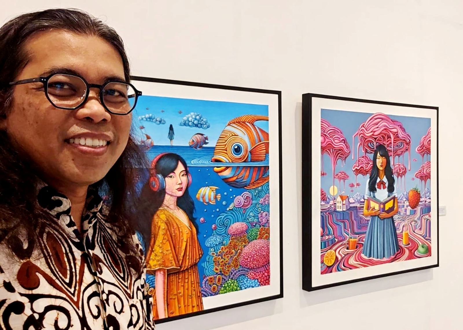 Mikke Susanto salah seorang dari lima juri Basoeki Abdullah Art Award (BAAA) ke 5 th 2024