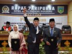 Pimpinan Definitif DPRD Padang Panjang Periode 2024-2029 Resmi Ditetapkan