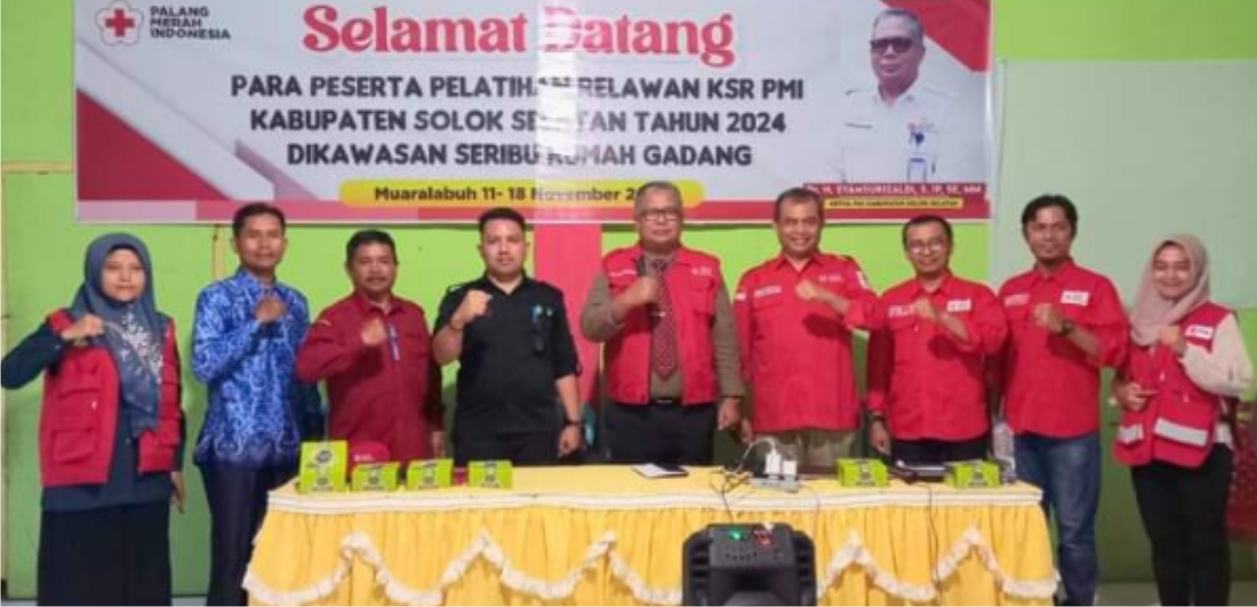 Pelatihan KSR PMI Solok Selatan Mulai, Cetak Relawan Terampil dan Berkualitas