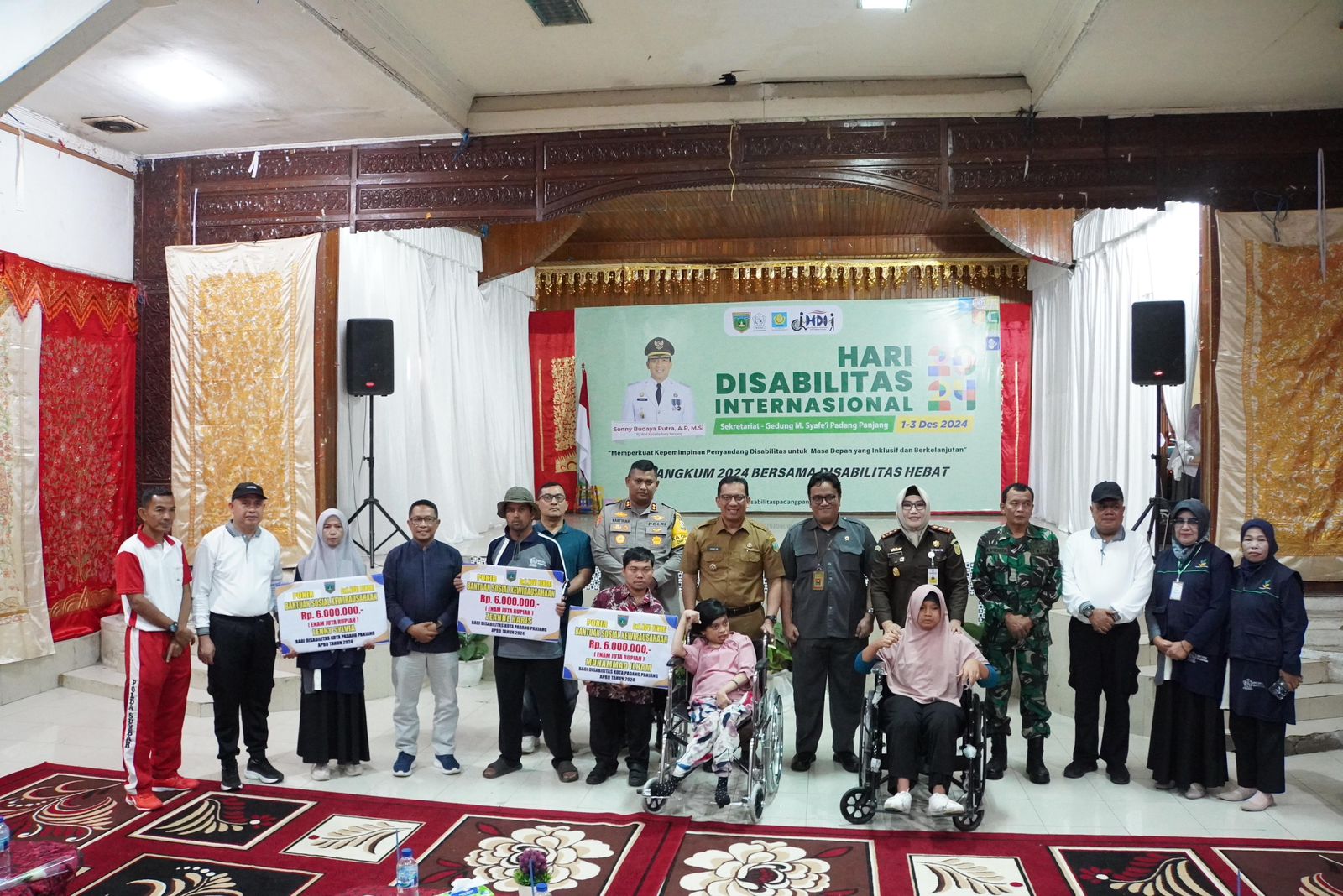 Hari Disabilitas Internasional ke-32 Meriah di Padang Panjang