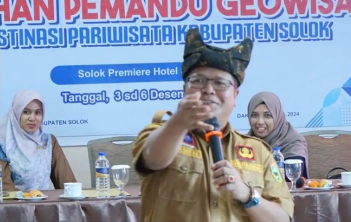 Kabupaten Solok Tingkatkan Kualitas SDM Melalui Pelatihan Pemandu Geowisata