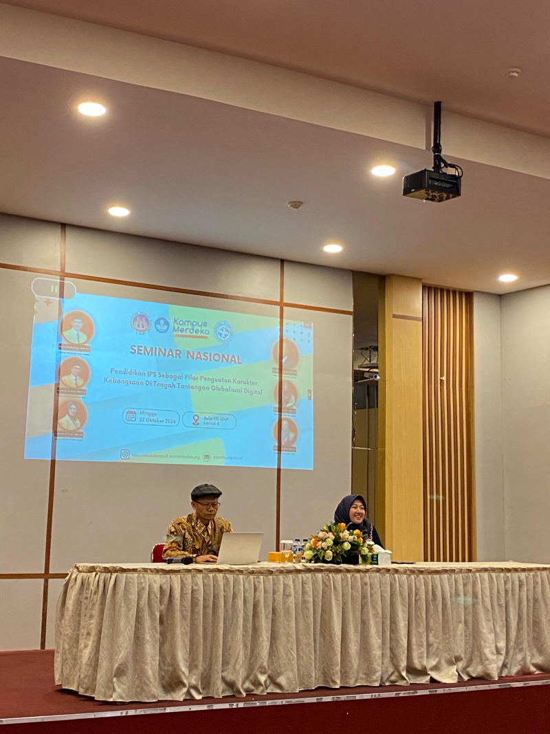 UNP Gelar Seminar Nasional, Penguatan Karakter Kebangsaan melalui Pendidikan IPS di Era Digital